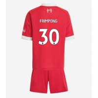 Liverpool Jeremie Frimpong #30 Domáci Detský futbalový dres 2025-26 Krátky Rukáv (+ trenírky)